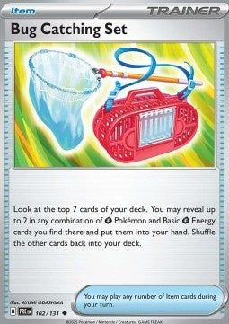 Bug Catching Set - Prismatic Evolutions (Uncommon) [PRE-102]