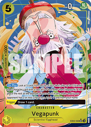 Vegapunk (EB02-056) (V.2) - Anime 25th Collection (Alternate Art) [EB02-056]