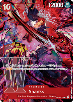 Shanks (OP09-004) - Unnumbered Promos (Super Rare) [UP-OP09-004]