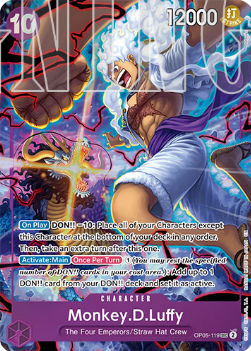 Monkey.D.Luffy (OP05-119) - Unnumbered Promos (Secret Rare) [UP-OP05-119]