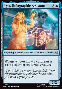 Lyla, Holographic Assistant - Marvel's Spider-Man: Eternal (Uncommon) [SPE-7]