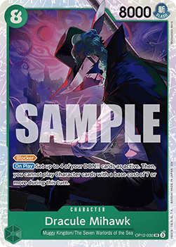 Dracule Mihawk (OP12-030) (V.1) - Legacy of the Master (Super Rare) [OP12-030]