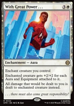 With Great Power... - Marvel's Spider-Man (Rare) [SPM-24]