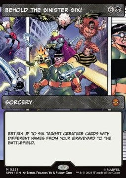Behold the Sinister Six! - Marvel's Spider-Man: Extras (Mythic) [XSPM-221]