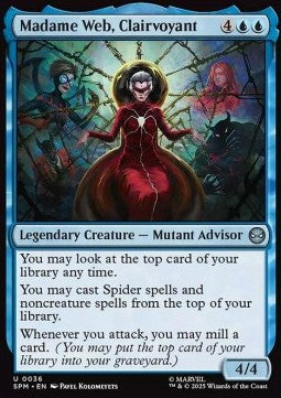 Madame Web, Clairvoyant - Marvel's Spider-Man (Uncommon) [SPM-36]
