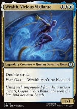 Wraith, Vicious Vigilante - Marvel's Spider-Man (Uncommon) [SPM-160]