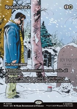 Rest in Peace - Marvel's Spider-Man: Source Material Cards (Mythic) [MAR-6]
