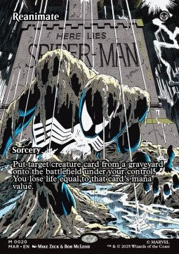 Reanimate - Marvel's Spider-Man: Source Material Cards (Mythic) [MAR-20]