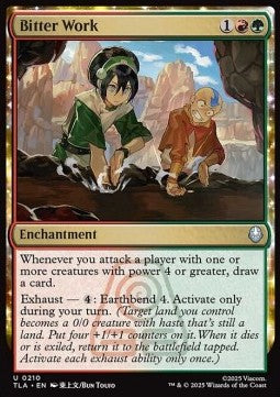 Bitter Work - Avatar: The Last Airbender (Uncommon) [TLA-210]