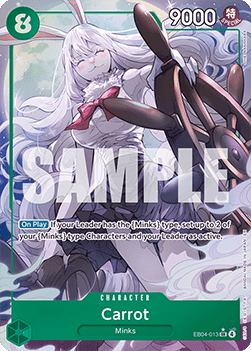 Carrot (EB04-013) (V.2) - The Azure Sea's Seven (Alternate Art) [OP14-EB04-013]