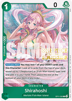 Shirahoshi (OP11-030) (V.1) - Unnumbered Promos (Rare) [UP-OP11-030]