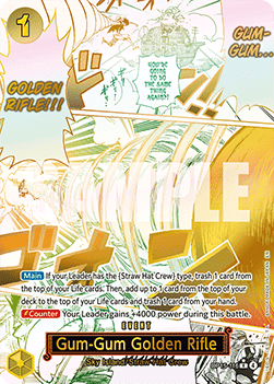 Gum-Gum Golden Rifle (OP15-116) (V.2) - Adventure on Kami’s Island (Alternate Art) [OP15-116]