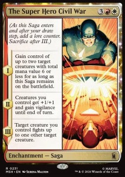 The Super Hero Civil War