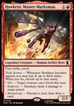 Hawkeye, Master Marksman
