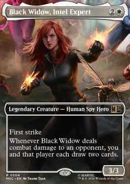 Black Widow, Intel Expert
