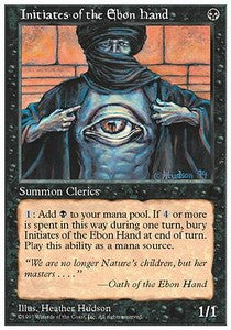 Initiates of the Ebon Hand - Fifth Edition (Common)