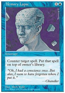 Memory Lapse - Fifth Edition (Common)