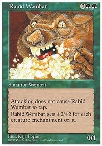 Rabid Wombat - Fifth Edition (Uncommon)