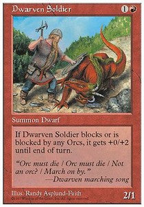 Dwarven Soldier - Fifth Edition (Common)