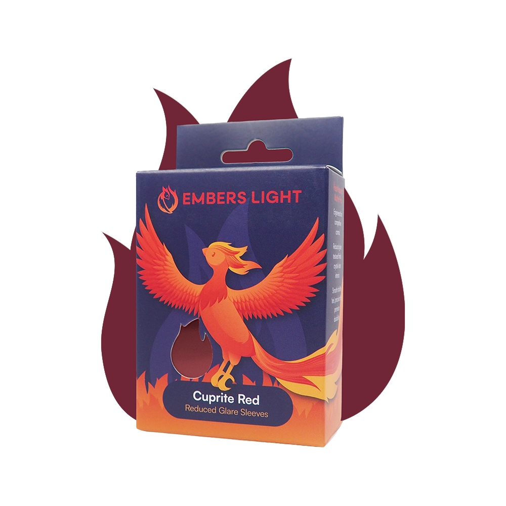 Ember Light Card Sleeves