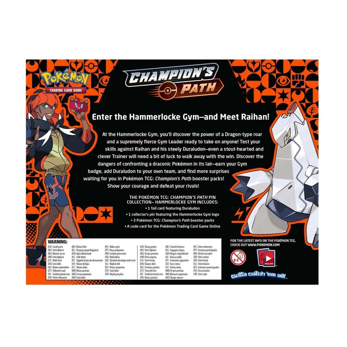 Champions Path Pin Collection: Hammerlocke Gym