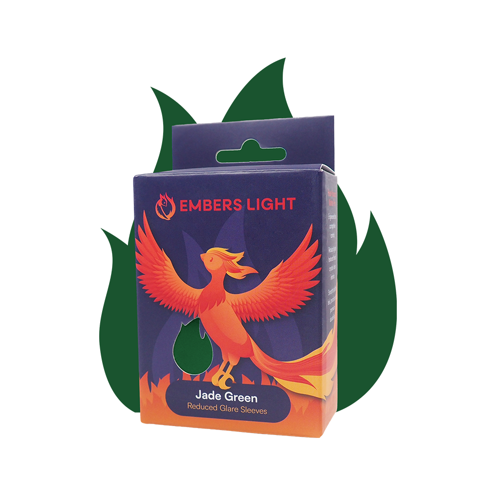 Ember Light Card Sleeves