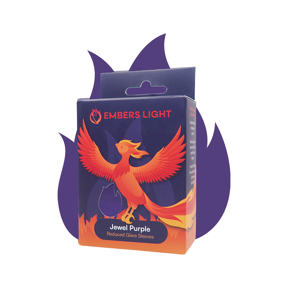 Ember Light Card Sleeves