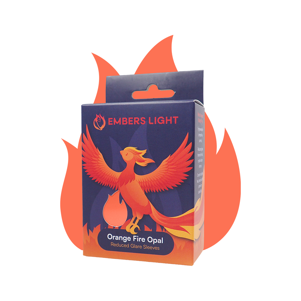 Ember Light Card Sleeves