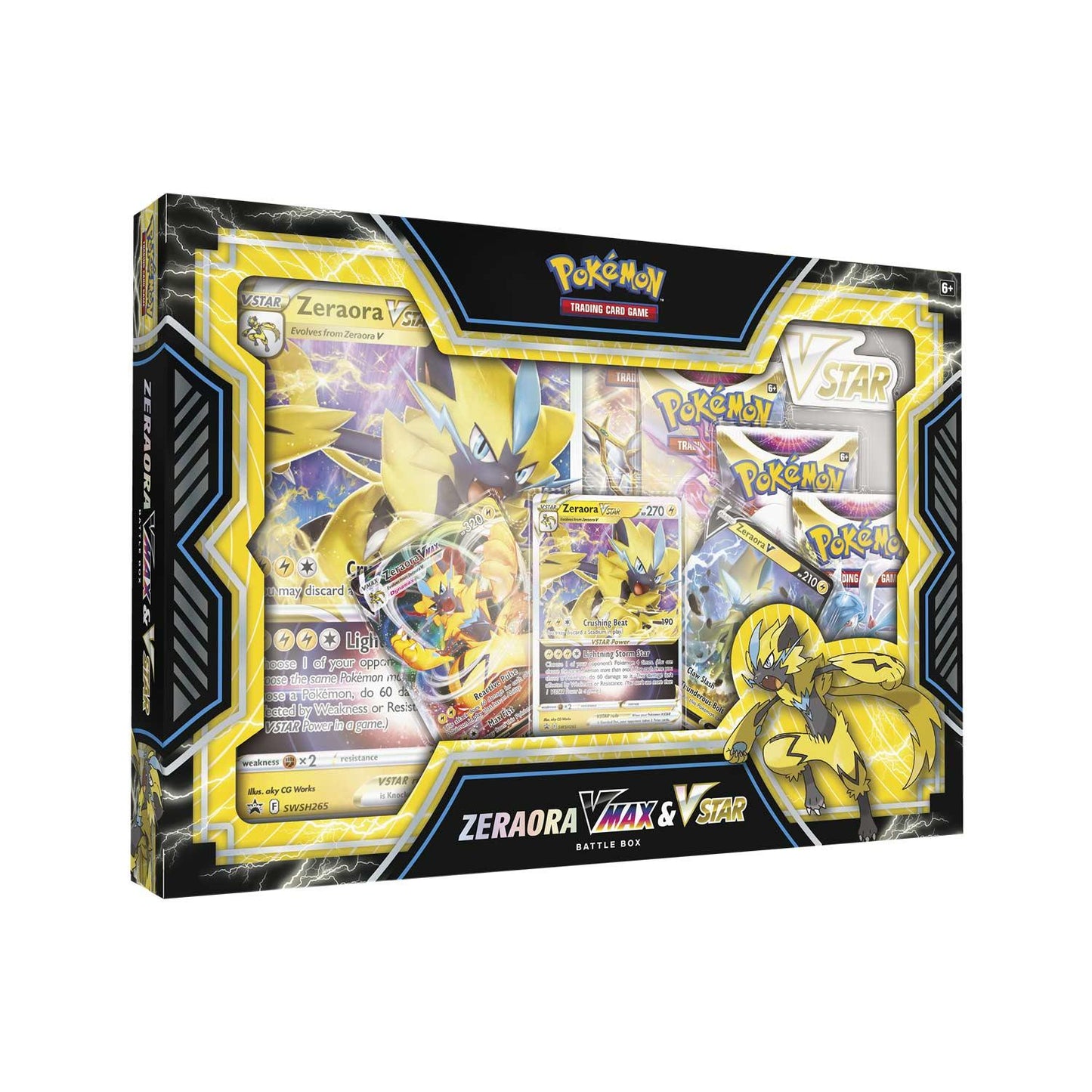 Zeraora Vmax &Vstar Battle Box