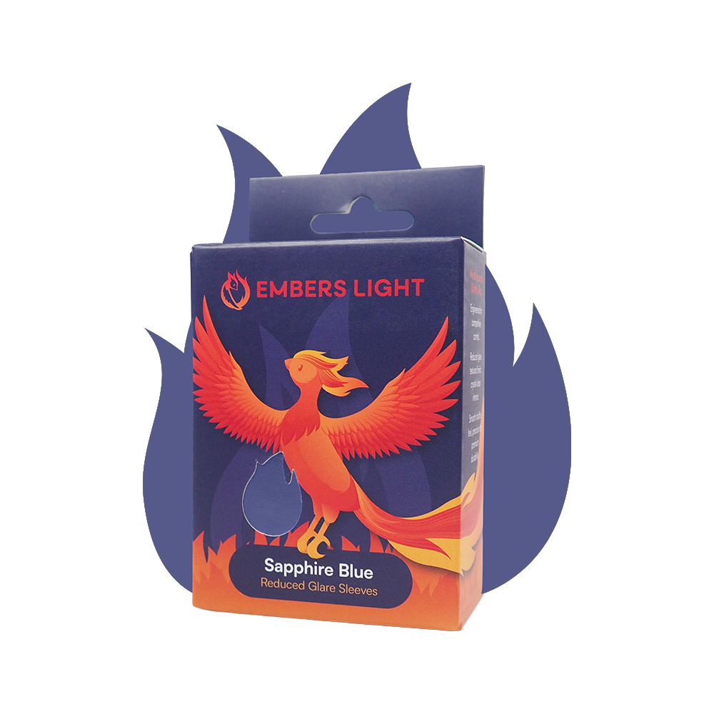 Ember Light Card Sleeves