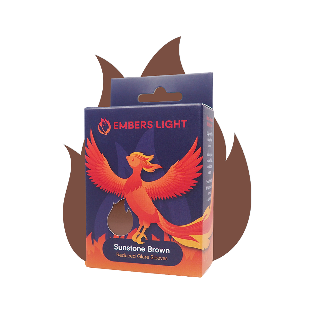 Ember Light Card Sleeves