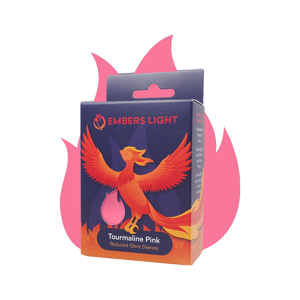 Ember Light Card Sleeves