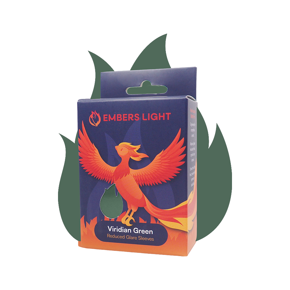 Ember Light Card Sleeves
